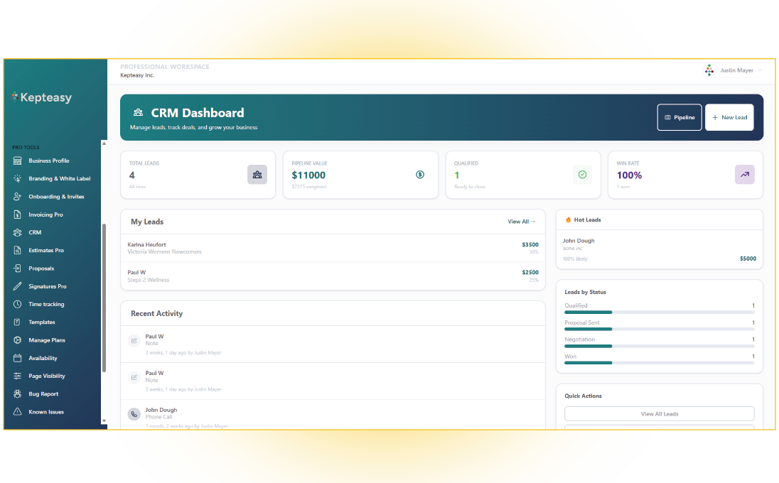 Kepteasy professional tools preview